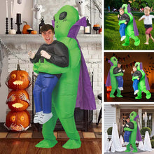 Load image into Gallery viewer, Inflatable Alien Costume