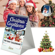 Load image into Gallery viewer, 100 Days of Christmas Countdown Calendar