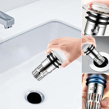 Load image into Gallery viewer, Universal 2-in-1 Bathroom Sink Stopper