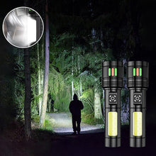 Load image into Gallery viewer, Rechargeable Super-Bright LED Flashlight