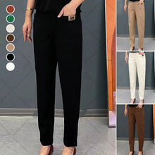 Load image into Gallery viewer, Women's Elastic Waist Cotton Pants