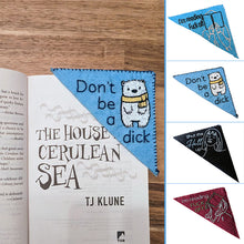 Load image into Gallery viewer, Hand Embroidered Felt, Corner Bookmark