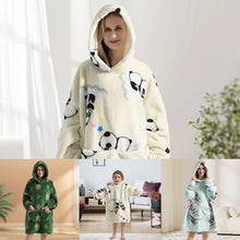 Load image into Gallery viewer, Flannel Hoodie Blanket