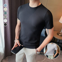 Load image into Gallery viewer, Men's Mesh Ice Silk Short-Sleeved T-Shirt