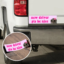 Load image into Gallery viewer, Nice Driver Car Sticker