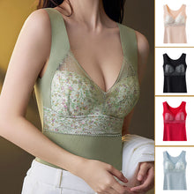 Load image into Gallery viewer, 2-in-1 Built-in Bra Lace Thermal Underwear