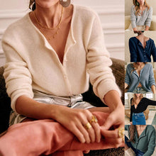 Load image into Gallery viewer, Button Super Soft Kint Cardigan