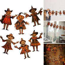Load image into Gallery viewer, Halloween Vintage Bunting Wooden