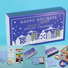 Load image into Gallery viewer, Christmas Cross Stitch Advent Calendar