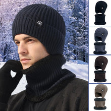Load image into Gallery viewer, Winter Beanie Hat Scarf Sets Warm Knit Hat
