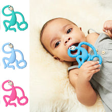 Load image into Gallery viewer, Teether Pain Tool Cartoon Monkey Toddler Molar Natural Stop Sucking Thumb Toys