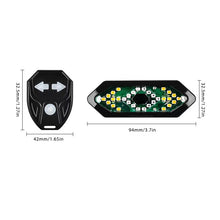 Load image into Gallery viewer, Waterproof Night Riding Bike Steering Tail Light