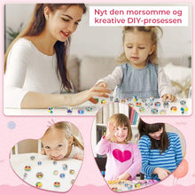 Load image into Gallery viewer, Sjarmsett for jenter til å lage armbånd