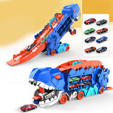 Load image into Gallery viewer, Transport Dinosaur Truck with Foldable Sliding
