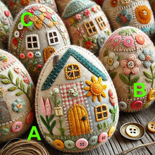 Load image into Gallery viewer, Patchwork filt egghus DIY Kit