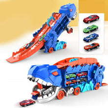 Load image into Gallery viewer, Transport Dinosaur Truck with Foldable Sliding