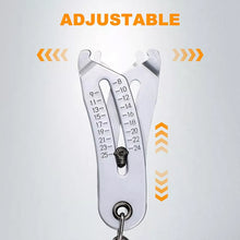 Load image into Gallery viewer, Bolt Size Checker Keychain