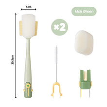 Load image into Gallery viewer, 5-in-1 Bottle Cleaning Brush (Multifunctional) – For Cup Lid Cleaning &amp; Home Kitchen Tasks