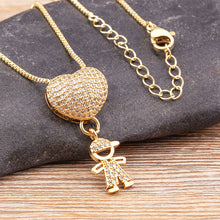 Load image into Gallery viewer, Love and my kids - Mother's Love Necklace