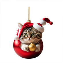 Load image into Gallery viewer, Cute Cat Christmas Decoration