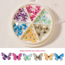 Load image into Gallery viewer, Nail Art Miniature Butterfly