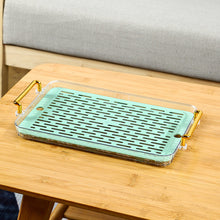 Load image into Gallery viewer, Light Luxury Draining Tea Tray
