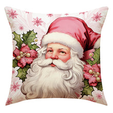 Load image into Gallery viewer, Pink Christmas Pillow Covers