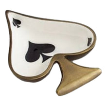 Load image into Gallery viewer, Enamelled Metal Playing Card Dishes