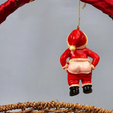 Load image into Gallery viewer, Playful Butt Santa Ornaments