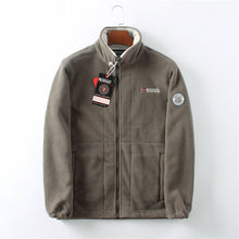 Load image into Gallery viewer, Men’s Double-Layer Fleece Hooded Jacket