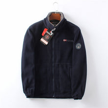 Load image into Gallery viewer, Men’s Double-Layer Fleece Hooded Jacket