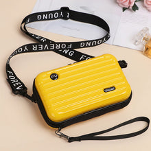 Load image into Gallery viewer, Mini koffert Crossbody-veske