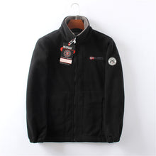Load image into Gallery viewer, Men’s Double-Layer Fleece Hooded Jacket