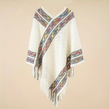 Load image into Gallery viewer, Women's Retro Pullover Tassel Shawl