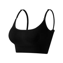 Load image into Gallery viewer, Solid Ribbed Adjustable Strap Wireless Bra