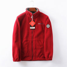 Load image into Gallery viewer, Men’s Double-Layer Fleece Hooded Jacket