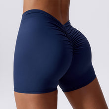 Load image into Gallery viewer, Sculpting V-Back Ruched Shorts