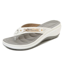 Load image into Gallery viewer, Women's Arch Support Soft Cushion Flip Flops Thong Sandals