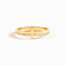 Load image into Gallery viewer, Never Quit Cross Ring