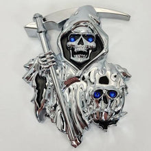 Load image into Gallery viewer, Grim Reaper 3D Peel and Stick Car Decal Emblem