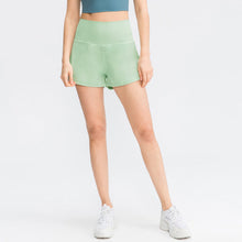 Load image into Gallery viewer, Lommeyoga treningsshorts