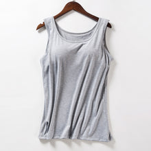 Load image into Gallery viewer, Women's Tank Top with Built-In Bra