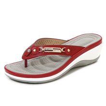 Load image into Gallery viewer, Women's Arch Support Soft Cushion Flip Flops Thong Sandals