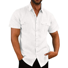 Load image into Gallery viewer, Stretch Short Sleeve Shirt with Pockets