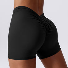 Load image into Gallery viewer, Sculpting V-Back Ruched Shorts