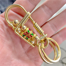 Load image into Gallery viewer, Stainless Brass Keychain