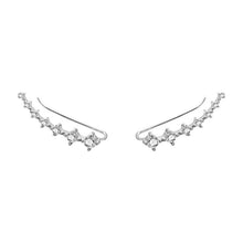 Load image into Gallery viewer, Seven Star Diamond Stud Earrings