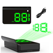 Load image into Gallery viewer, Universal Car HUD Head-Up Display GPS Speedometer (KMH/MPH)