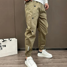 Load image into Gallery viewer, Men's Casual Button Pants