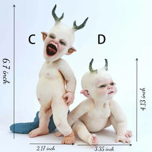 Load image into Gallery viewer, Scary Ghost Doll Resin Statue Ornament